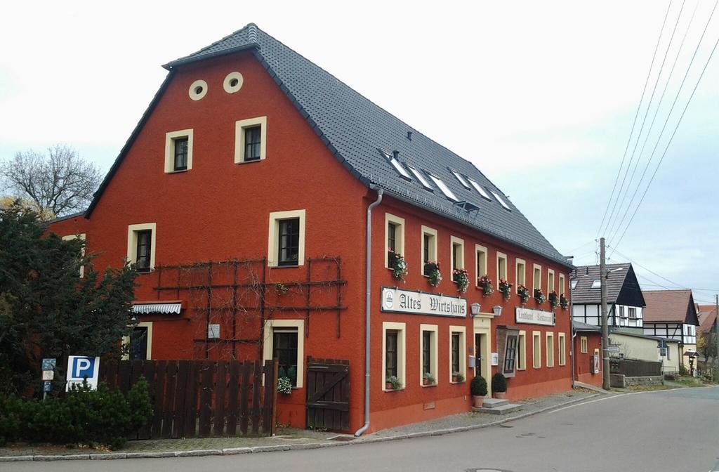 Altes Wirtshaus Foerdergersdorf Bed & Breakfast Tharandt Exteriér fotografie