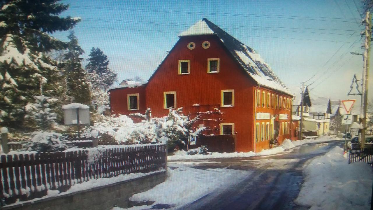 Altes Wirtshaus Foerdergersdorf Bed & Breakfast Tharandt Exteriér fotografie